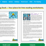 Enhance Learning with Free Reading Comprehension Worksheets: Perfect for U.S. Students